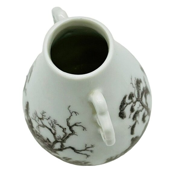 Franklin Mint Asian Forest Mini Imperial Collection Dynasty Vase 1980 Japan 3.5” - Picture 6 of 9